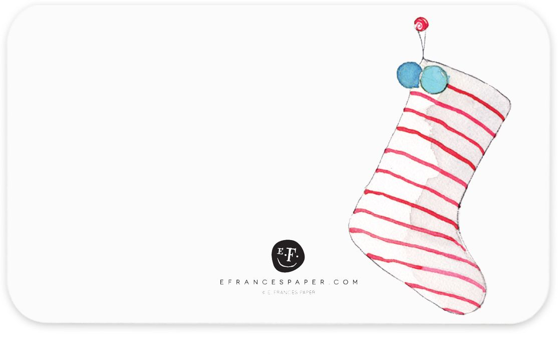 Mini Santa Little Notes By E. Frances Paper