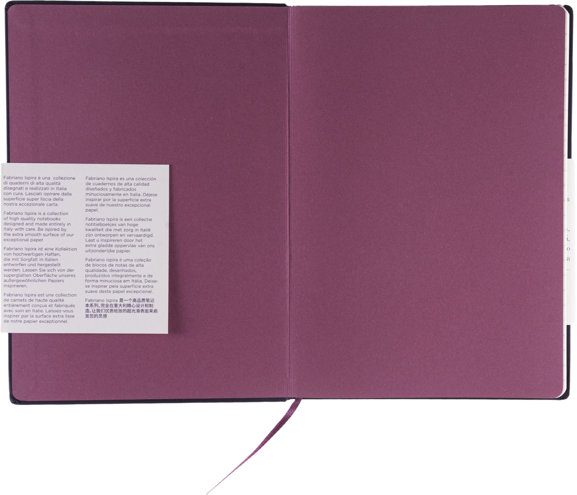 Purple Hardcover Lined Ispira Journal