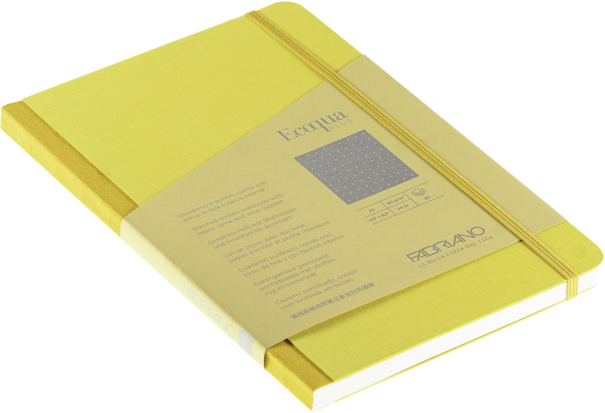 Yellow Dotted Ecoqua Plus Journal