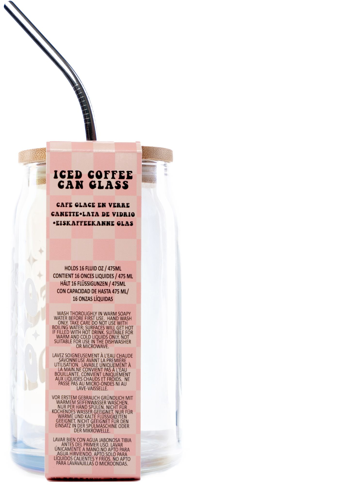 More Espresso Less Depresso Glass