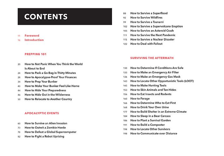 The Worst-Case Scenario Survival Handbook: Apocalypse