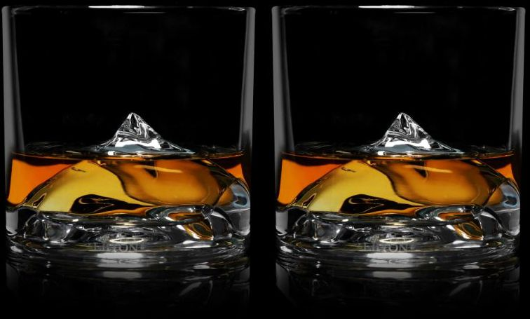 Everest Whiskey Glasses Set of 2