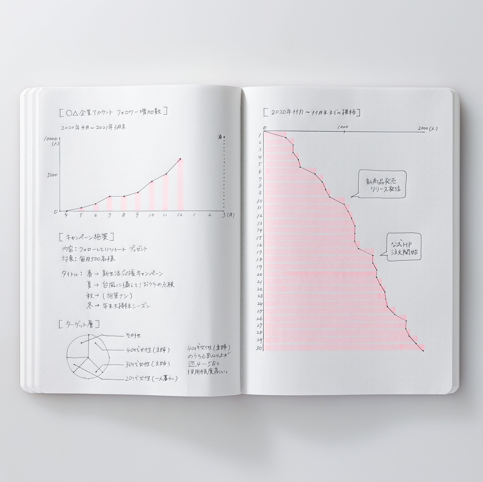 Blue 365 Days Notebook