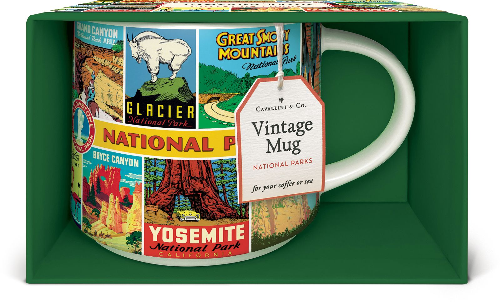Cavallini & Co. National Parks Mug