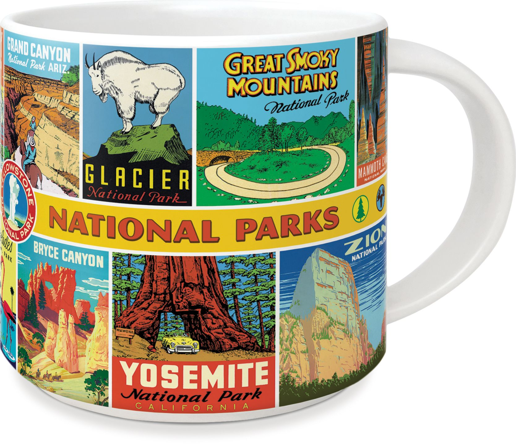 Cavallini & Co. National Parks Mug