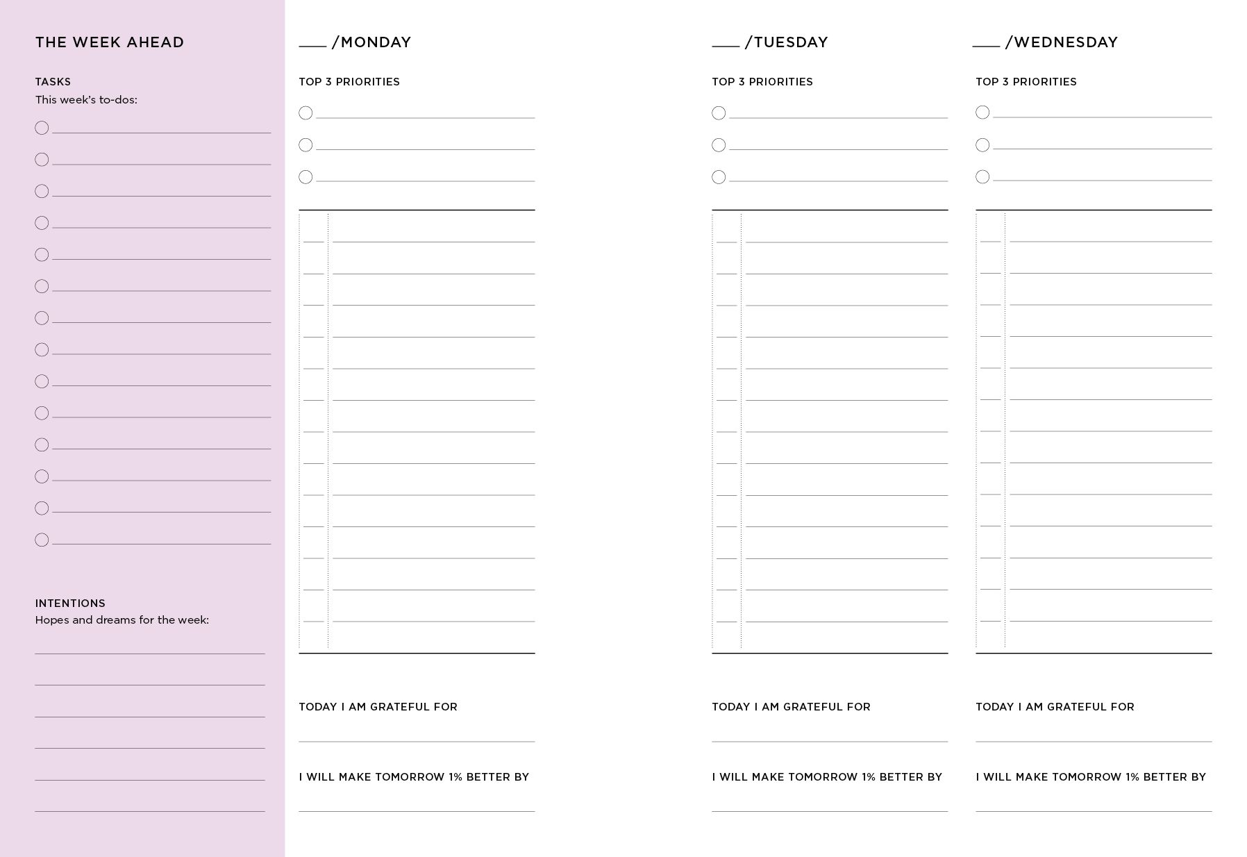 52 Lists Planner