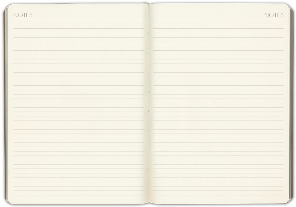 2025 Paper Source Brown Weekly Planner