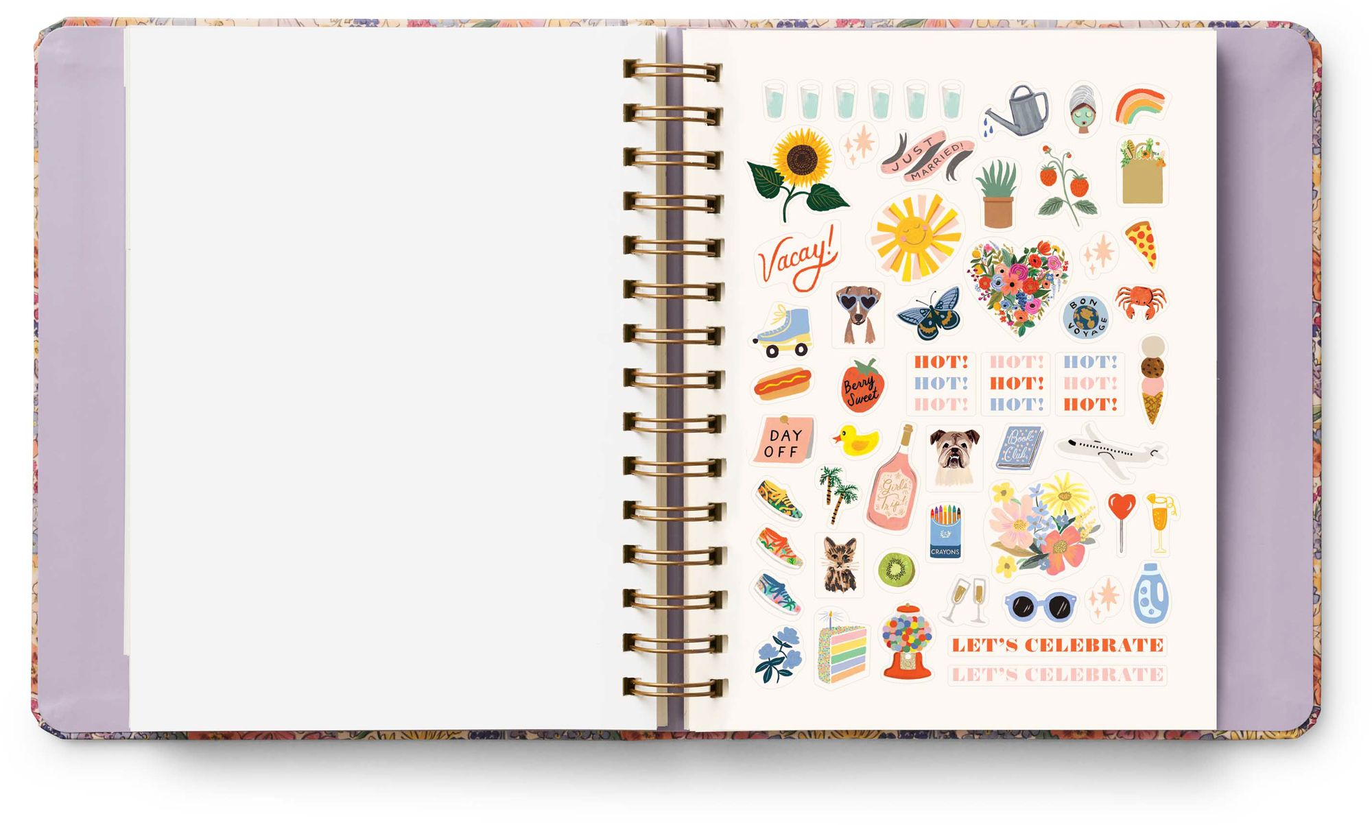 2025 Rifle Mimi Mini 17-Month Covered Spiral Planner