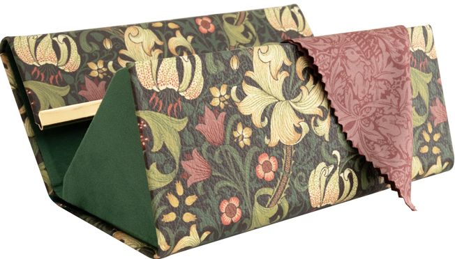 William Morris Foldable Glasses Case