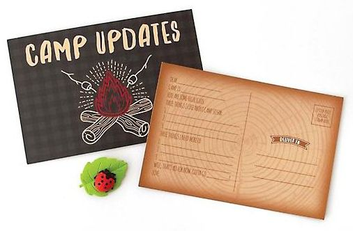 CAMP ADVENTURES AT CAMP STATIONERY SET
