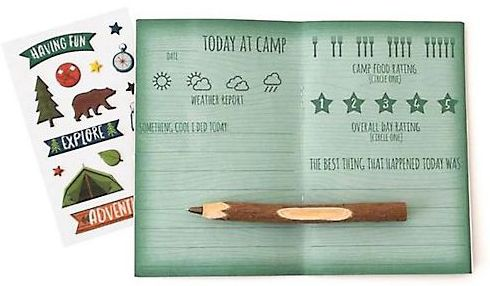 CAMP ADVENTURES AT CAMP STATIONERY SET