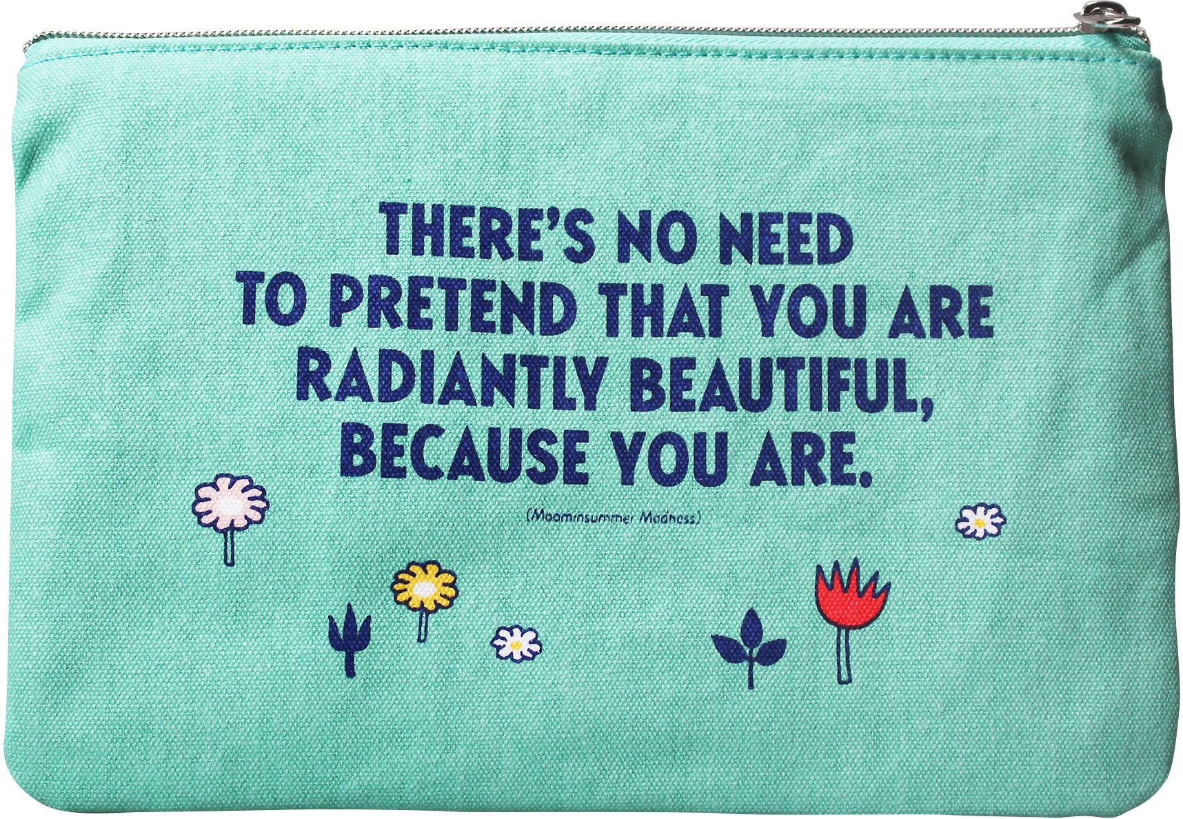 Pouch (Recycled Cotton) (16.5cm x 24cm) - Moomin (Hug)