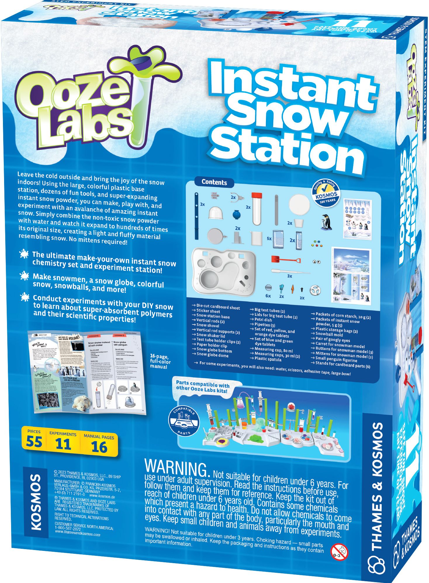 Ooze Labs: Instant Snow Station