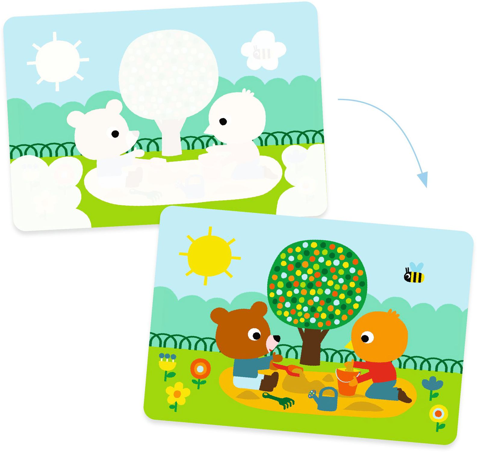 DJECO In the Park Magic Coloring