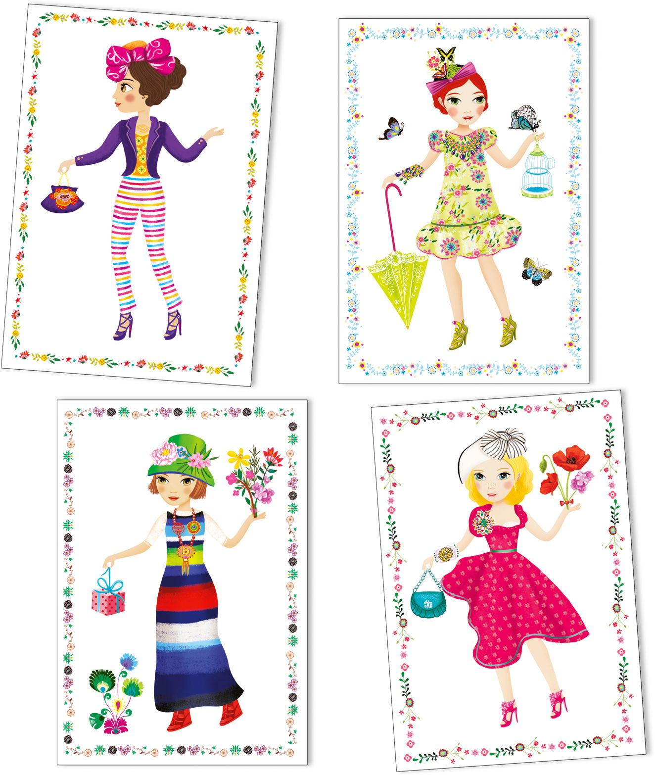 DJECO Paper Dolls - Massive Fashion