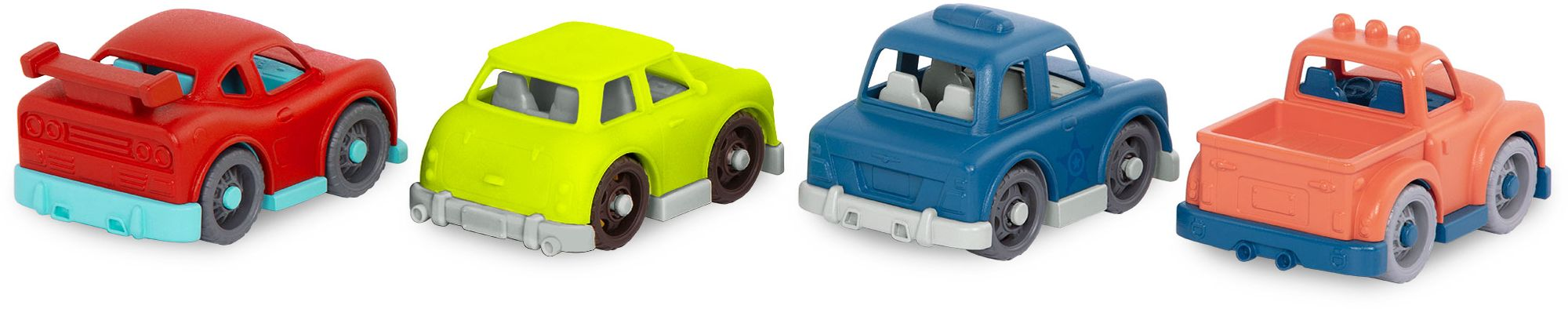 Mini Riders 1 (Set of 4) Miniature Toy Vehicles