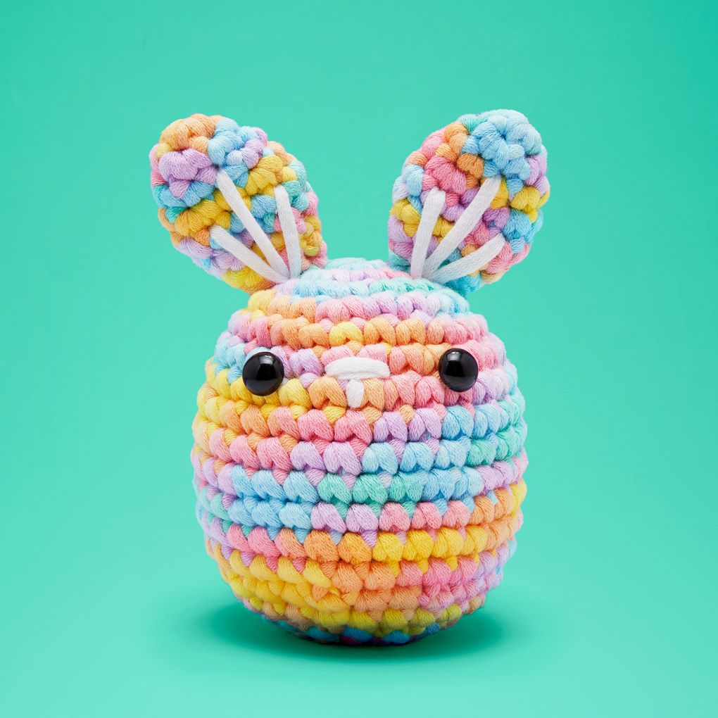 Pastel Jojo the Bunny, The Woobles Beginner Crochet Kit - Exclusive