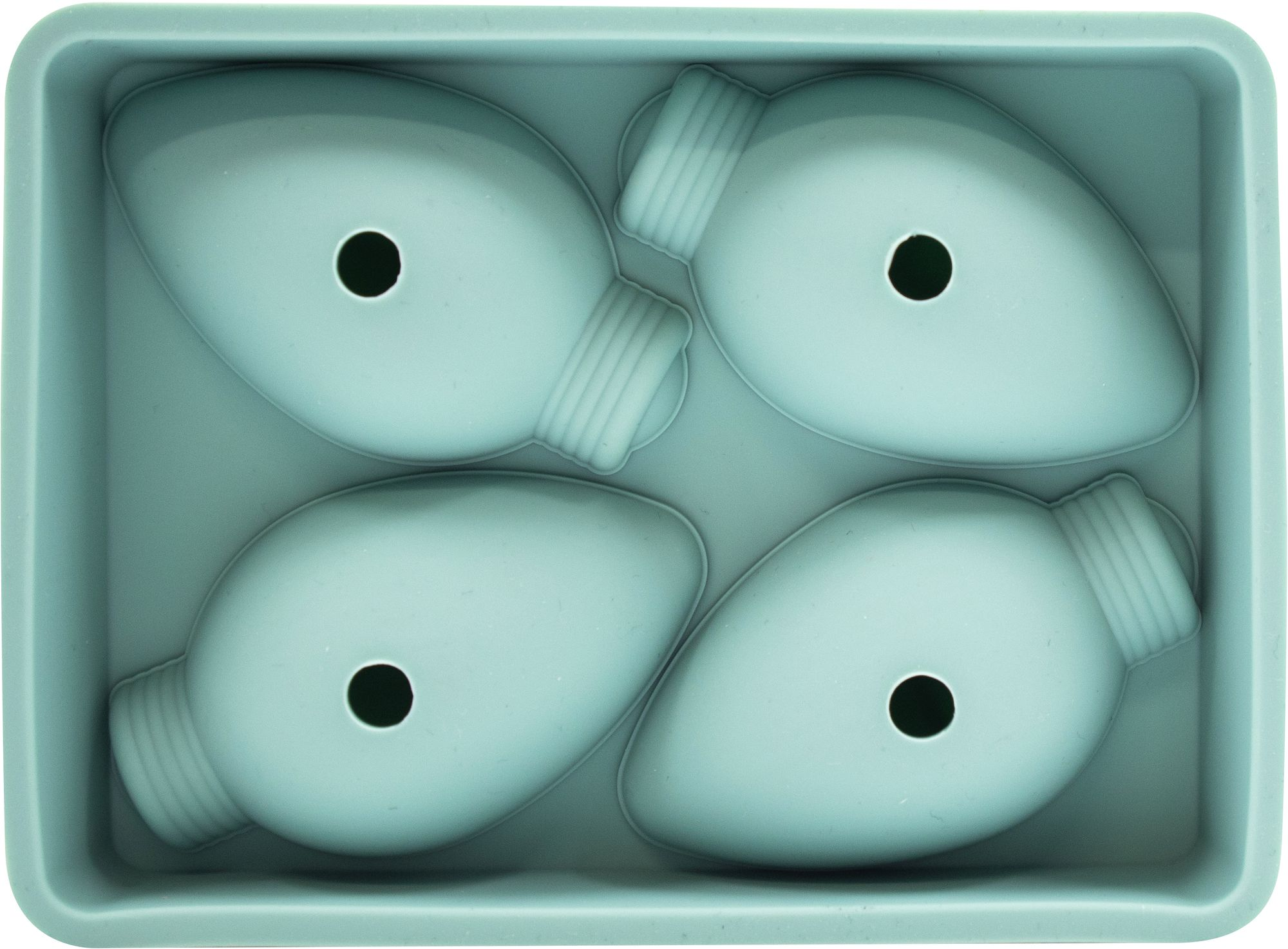 Festive Light Bulb Ice Mold