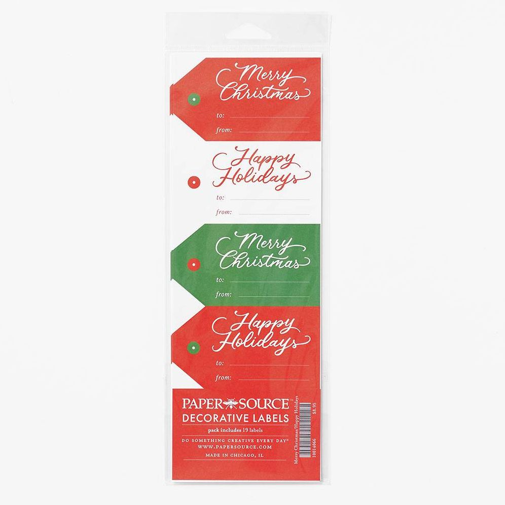 Christmas & Holiday Gift Labels