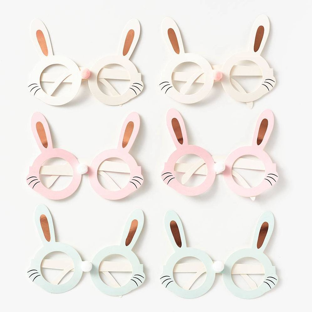 Bunny Paper Glasses
