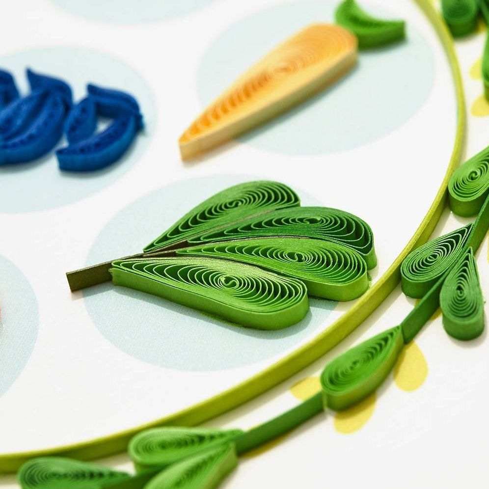 Quilling Happy Passover Card