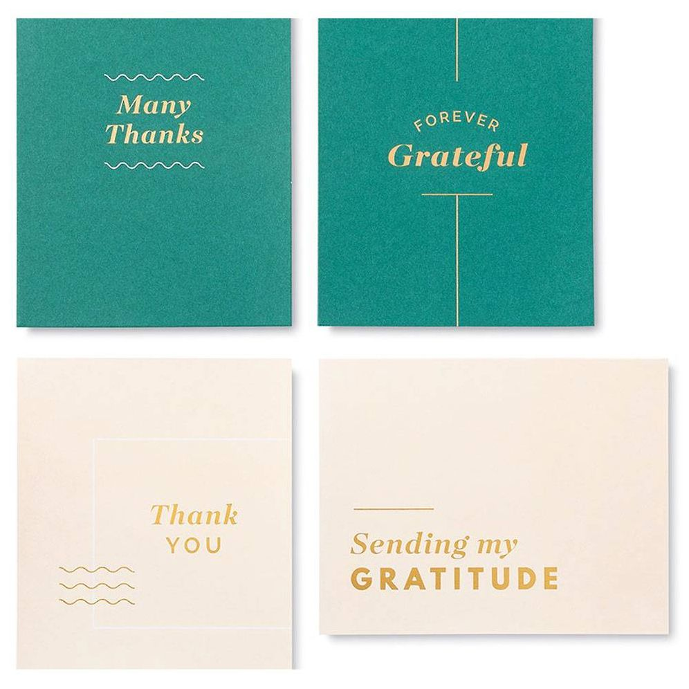 A Year Of Gratitude Thank You Card Set