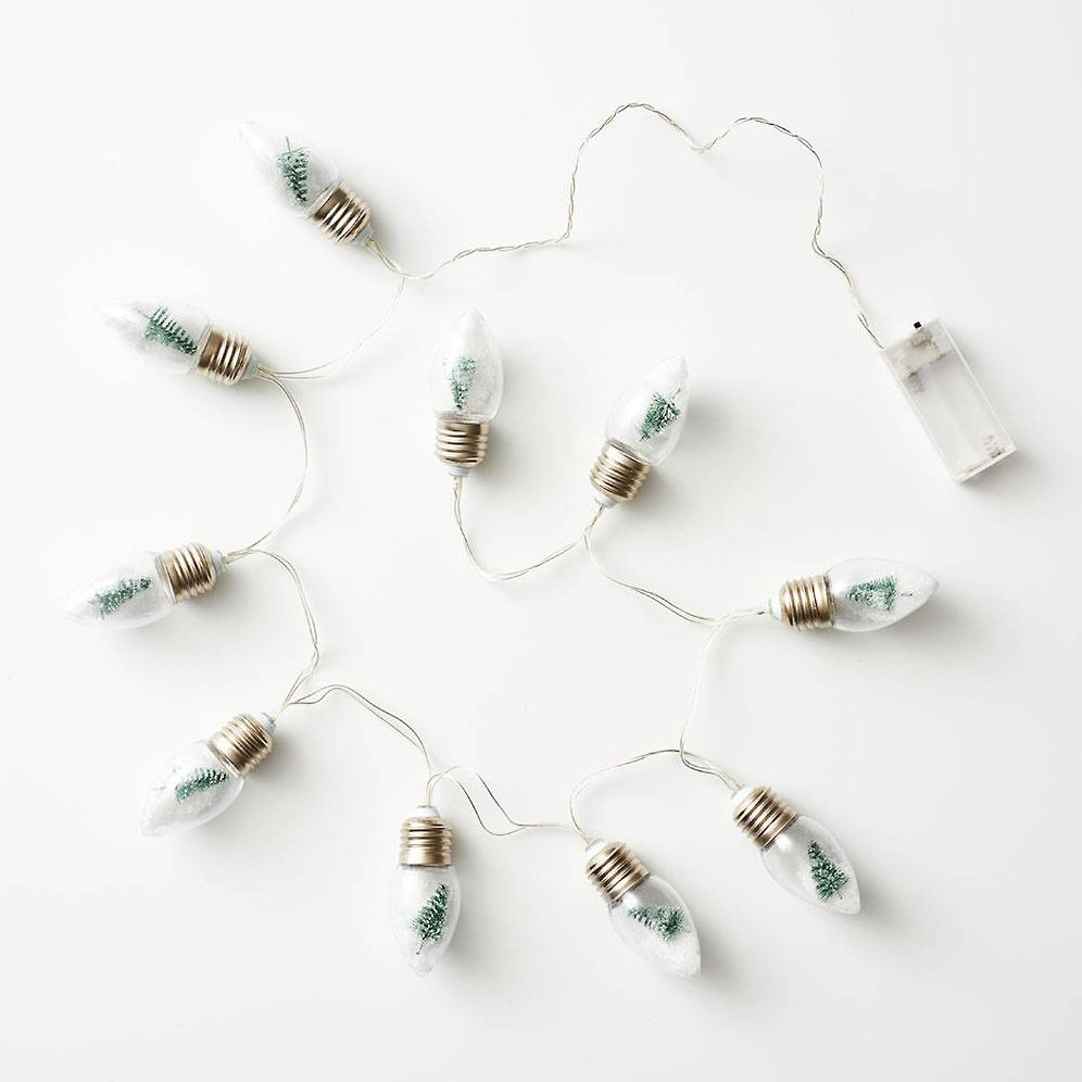 Glass Bulb Tree String Lights