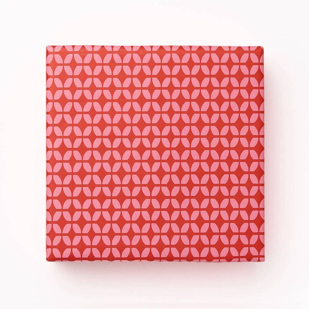 Pink & Blue Reversible Wrapping Paper