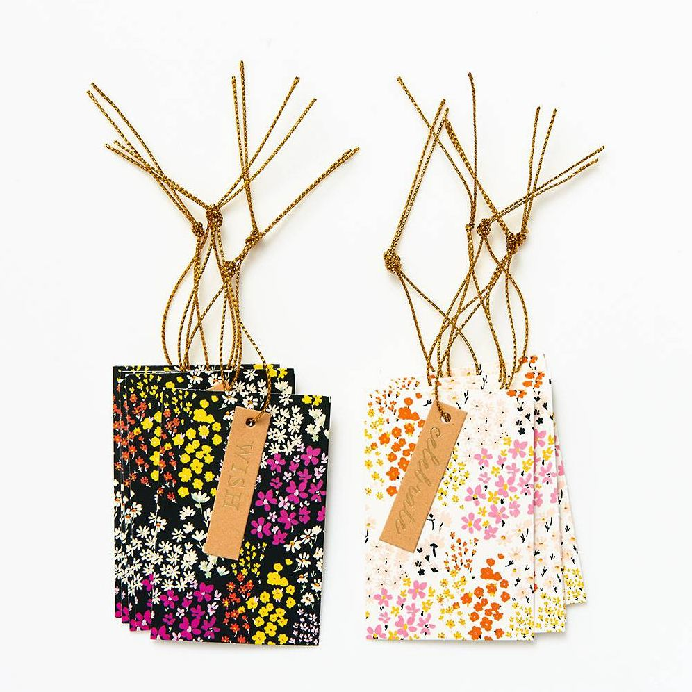 Micro Floral Gift Tags