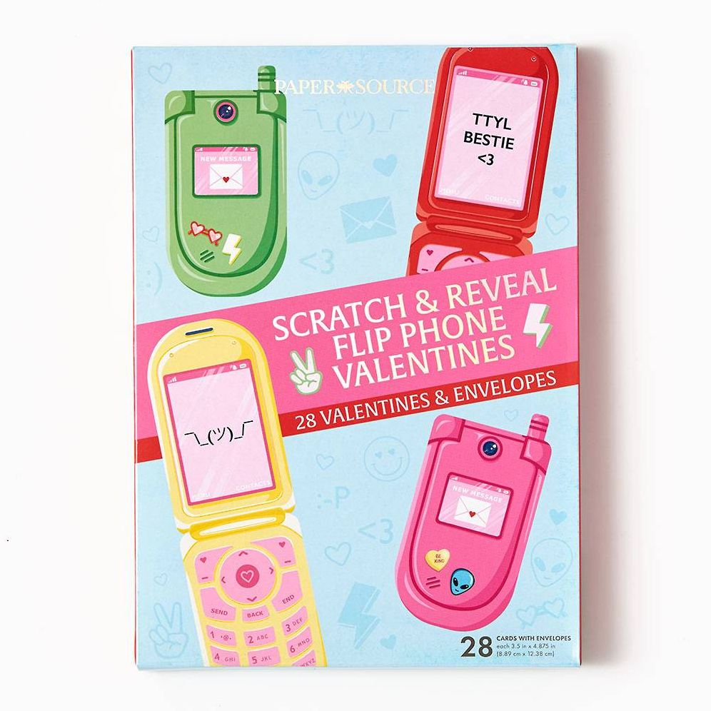 Scratch And Reveal Classroom Valentine Card Set