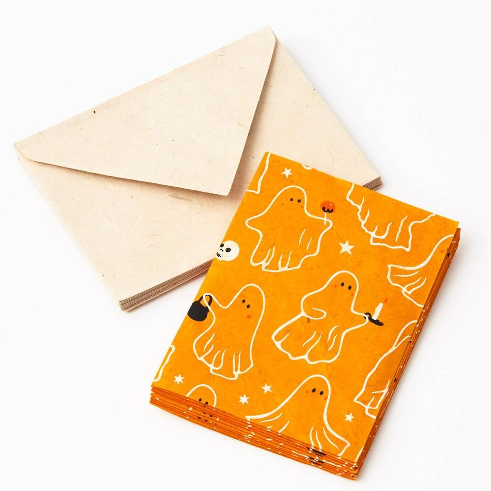 Fine Paper Ghosts Halloween Stationery Set