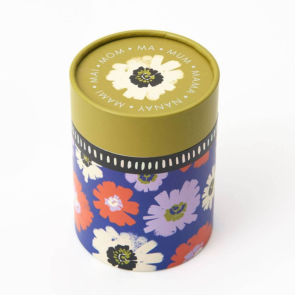 Bold Floral Mother's Day Candle