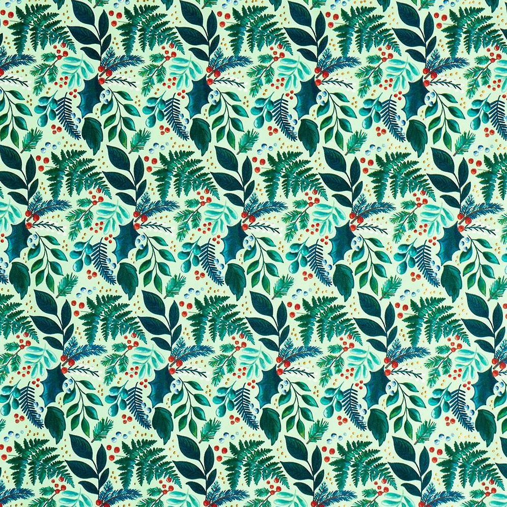 Painterly Botanical Stone Wrapping Paper