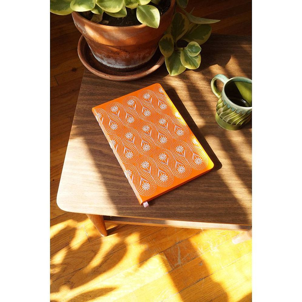 Daisy Chain Embroidered Journal