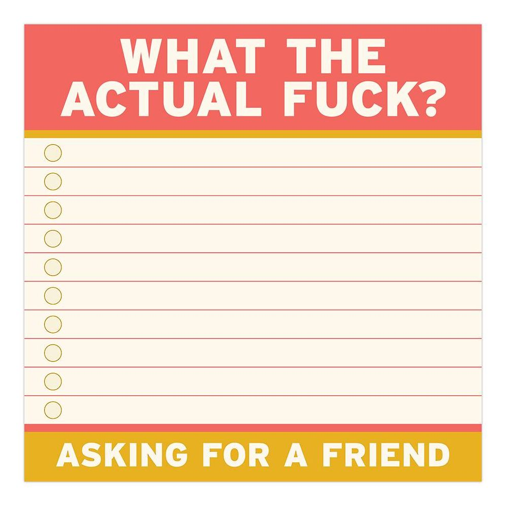 Actual Fuck Large Sticky Notes