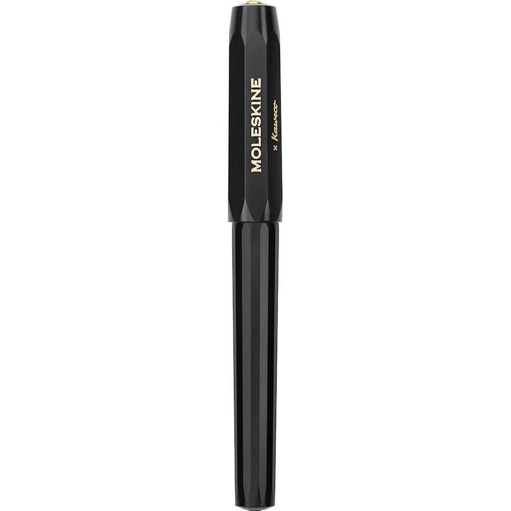 Moleskine Kaweco Ballpoint Pen, Black, Medium Point (0.7 MM), Blue Ink