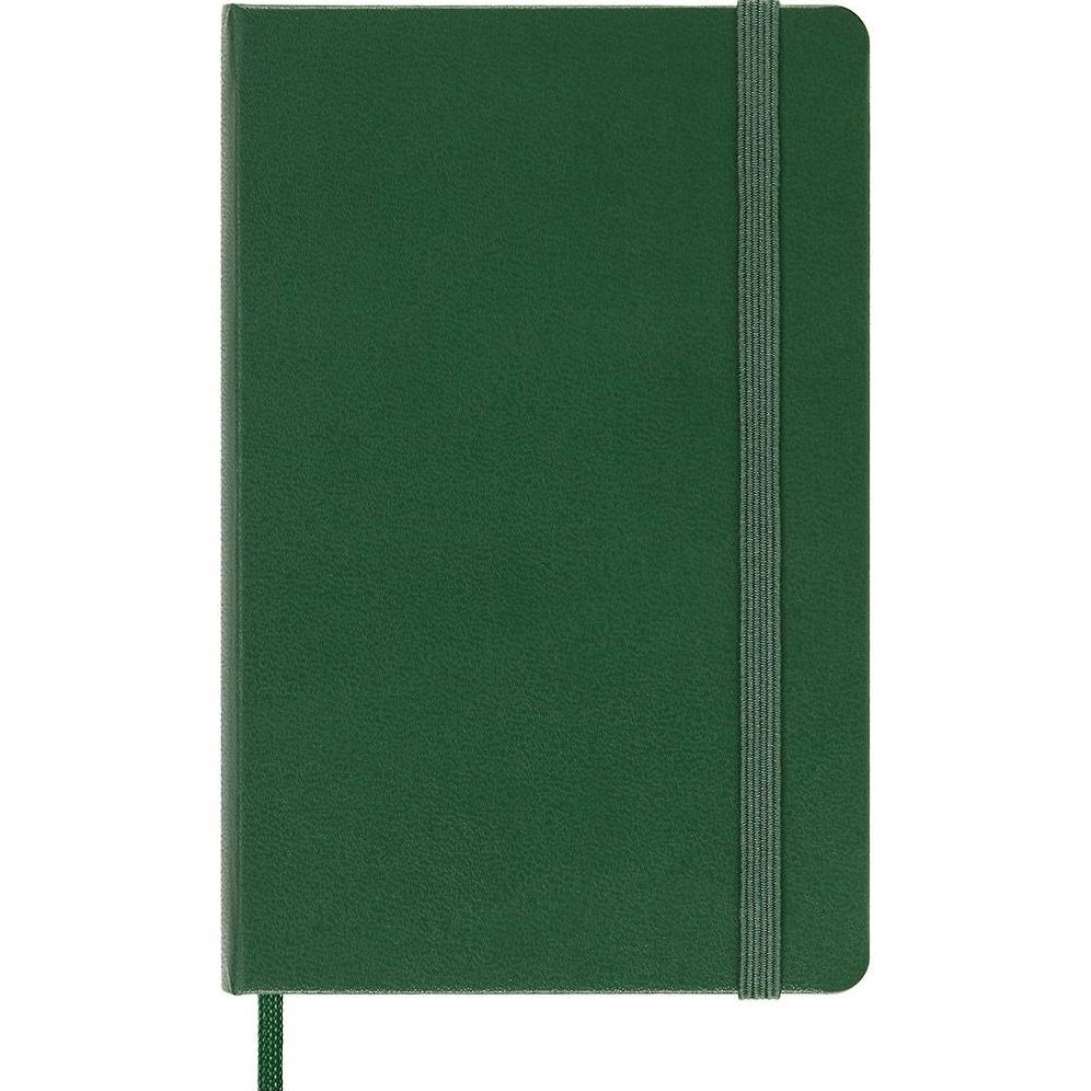 Moleskine Notebook, Pocket, Ruled, Myrtle Green, Hard Cover (3.5 x 5.5)