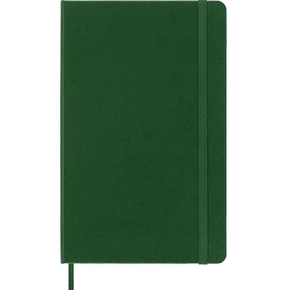 Moleskine Notebook, Large, Ruled, Myrtle Green, Hard (5 x 8.25)