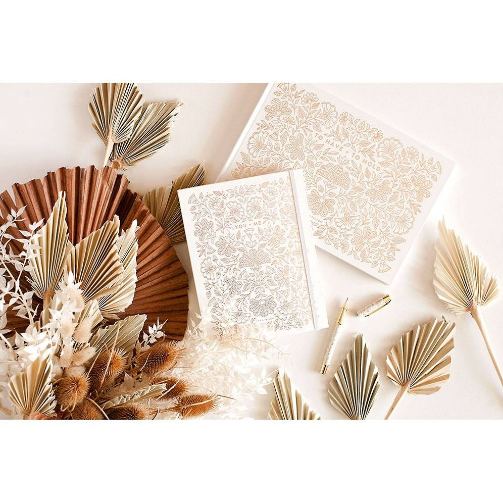 Gold Luxe Wedding Guestbook