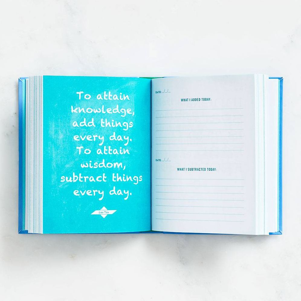 Do One Thing Every Day That Centers You: A Mindfulness Journal