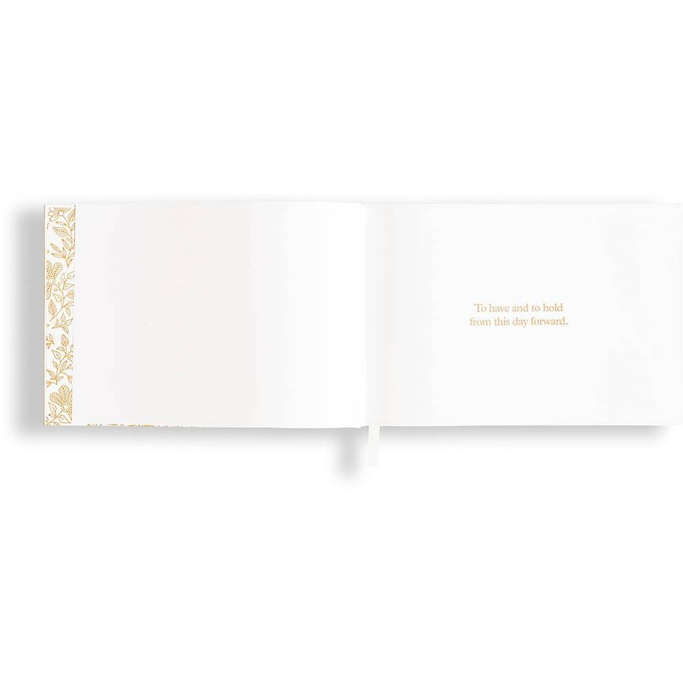Gold Luxe Wedding Guestbook