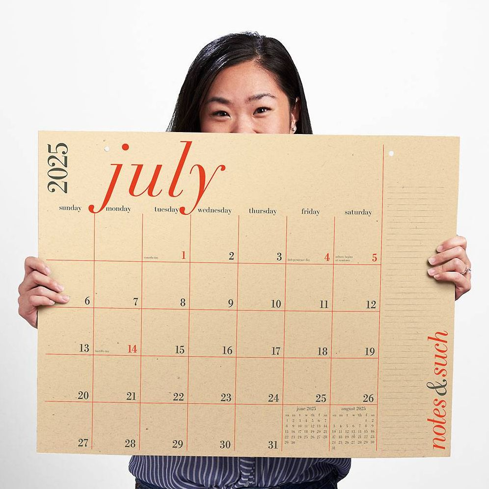 2025 Great Big Calendar