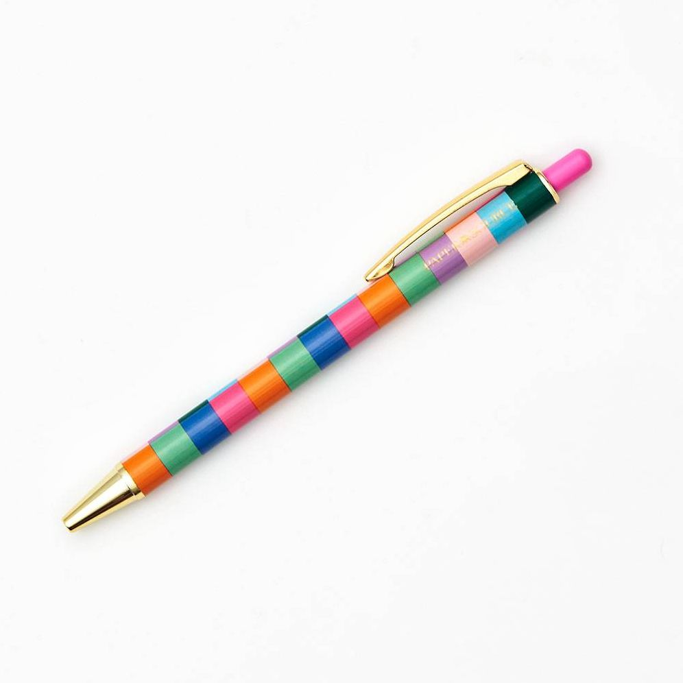 PS Collection Colorful Geometric Ballpoint Pen S/2