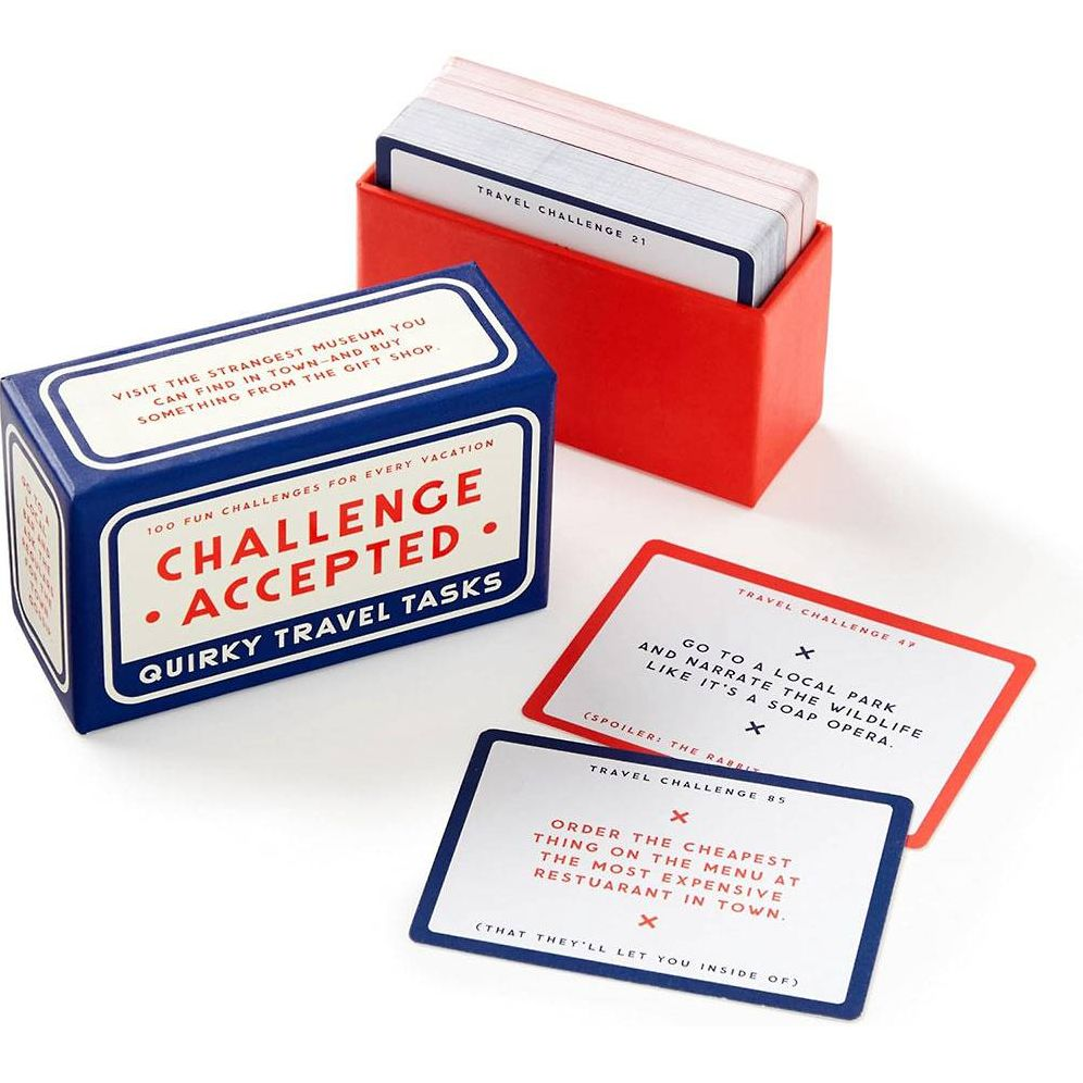 Challenge Accepted Travel Tasks Card Deck