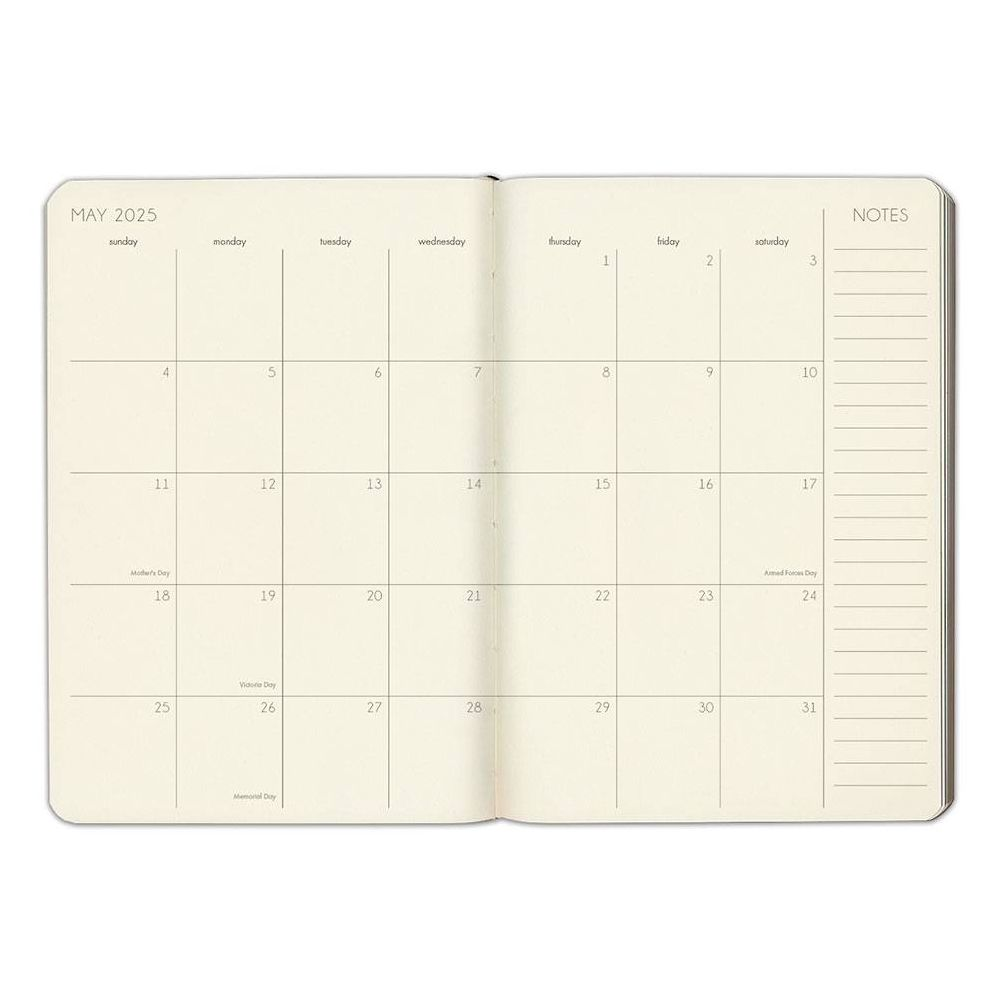 2025 Paper Source Olive Weekly Planner