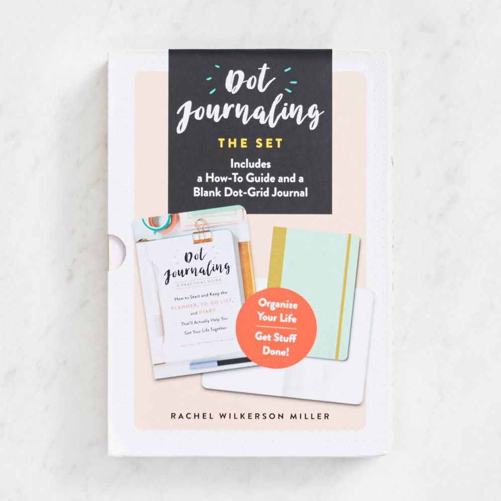 Dot Journaling - The Set: Includes a How-To Guide and a Blank Dot-Grid Journal
