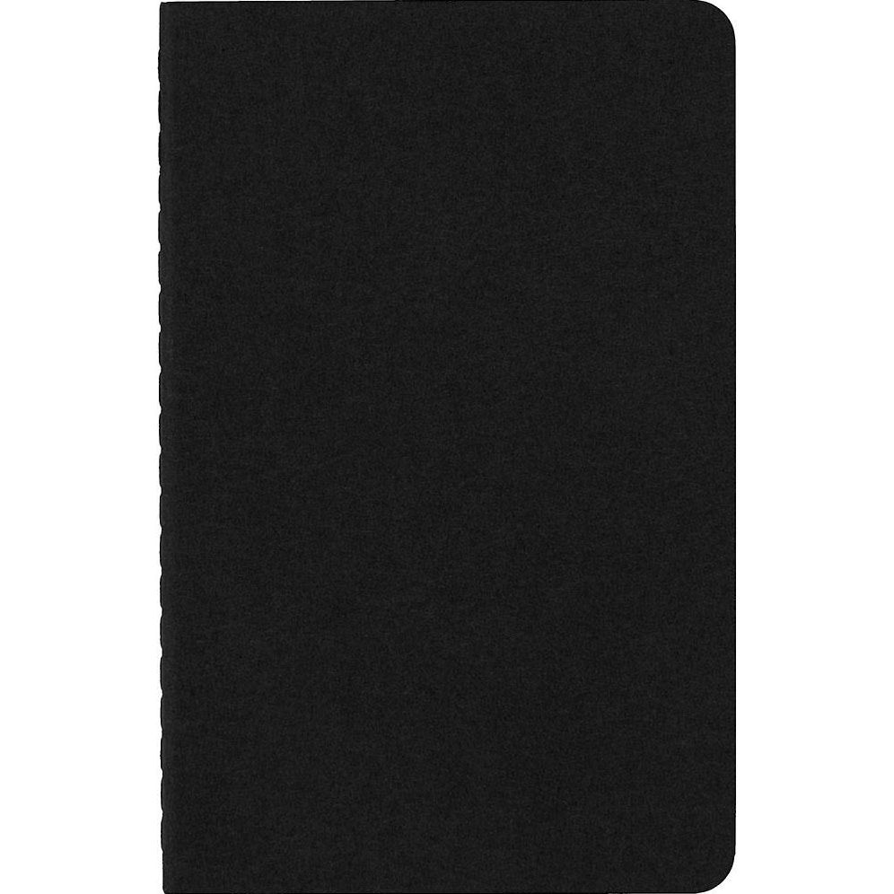 Moleskine Pocket Plain Cahier Journal Set - Black