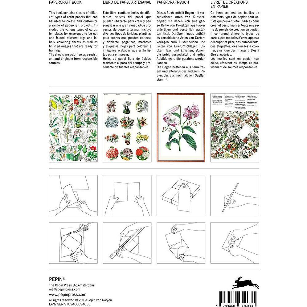 Flowers Papercraft Book
