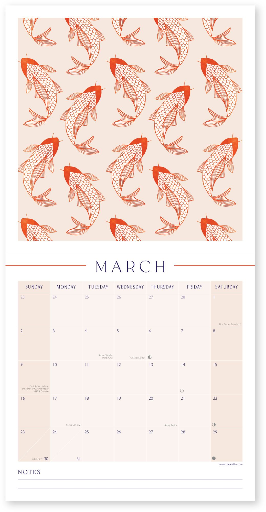 2025 SAKURA HEIGHTS WALL CALENDAR