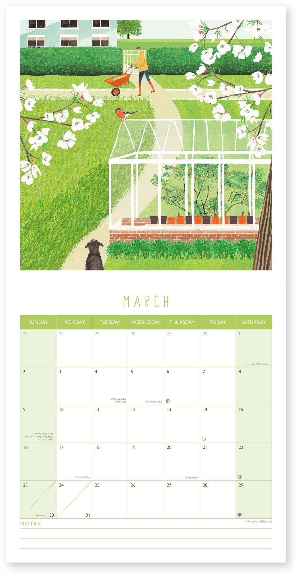 2025 RICHMOND PARK WALL CALENDAR